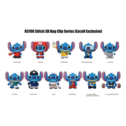 Lilo & Stitch 3D PVC-Taschenanhänger Series 1 Sport Display (24) Image 1