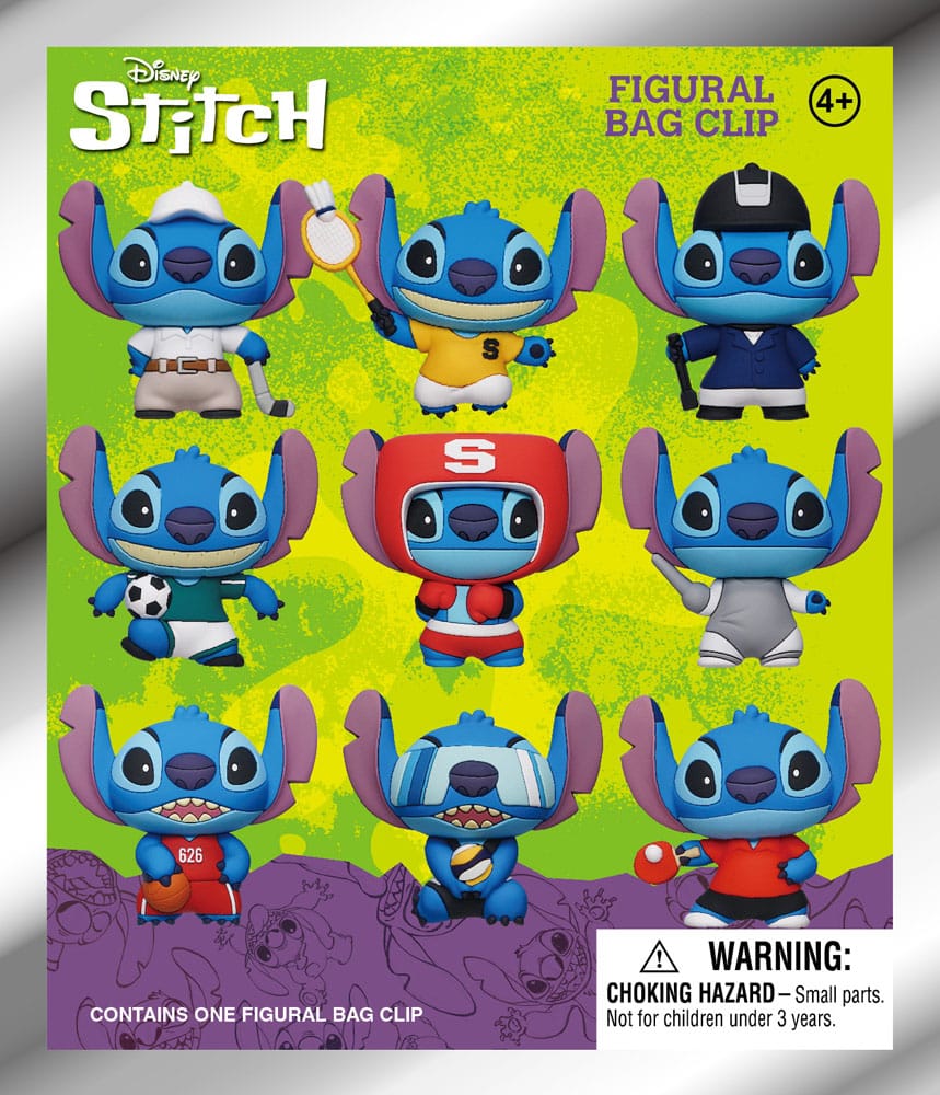 Lilo & Stitch 3D PVC-Taschenanhänger Series 1 Sport Display (24) Image 2