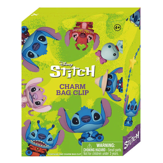 Lilo & Stitch 3D PVC-Taschenanhänger Stitch Charm Display (24) Image 2