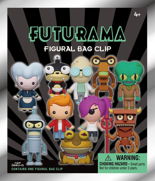 Futurama 3D PVC-Taschenanhänger Series 1 Display (24) Image 2