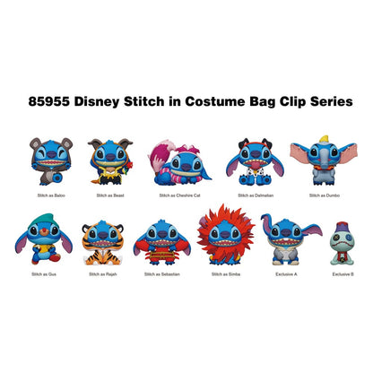 Lilo & Stitch 3D PVC-Taschenanhänger Serie 1 Stitch in costume Display (24) Image 3