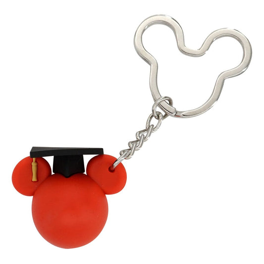 Disney Ball-Schlüsselanhänger Mickey Graduation Red Image