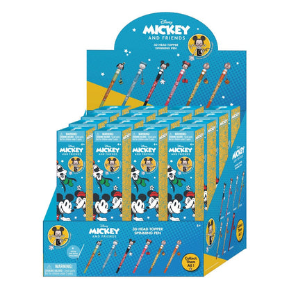 Micky and Friends Stift 3D Head Topper Spinning Pen Image 1