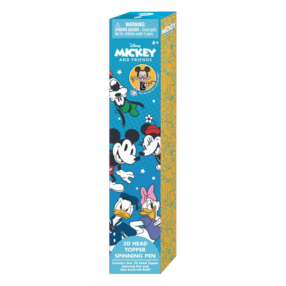 Micky and Friends Stift 3D Head Topper Spinning Pen Image 2