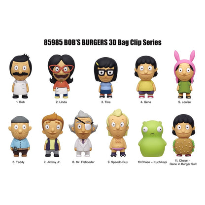 Bob's Burgers 3D PVC-Taschenanhänger Serie 1 Display  (24) Image 3