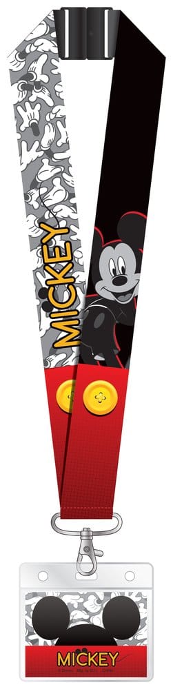 Micky Maus Luxus-Schlüsselband mit Kartenhalter Micky Image