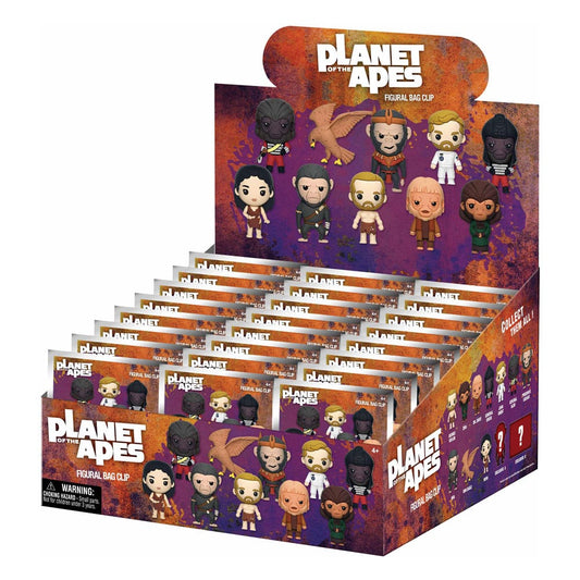 Planet der Affen 3D PVC-Taschenanhänger Serie 1 Display  (24) Image 1