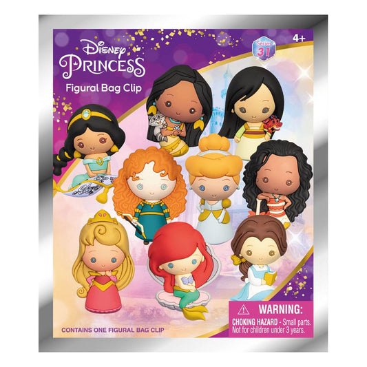 Disney 3D PVC-Taschenanhänger Ultimate Princess Series 31 Display (24) Image 2