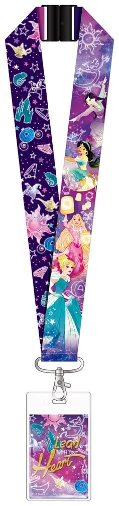 Disney Princess Luxus-Schlüsselband mit Kartenhalter Lead with your heart Image