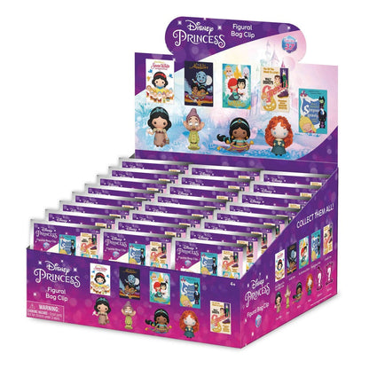 Disney 3D PVC-Taschenanhänger Ultimate Princess Series 37 Display (24) Image 1