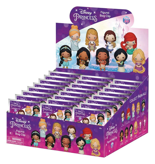 Disney 3D PVC-Taschenanhänger Princess with Food Serie 44 Display (24) Image 1