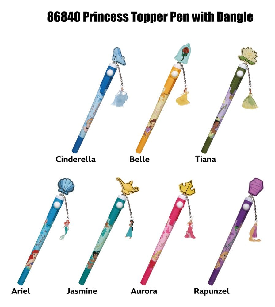 Prinzessin 3D Head Topper Spinning Pen Display (16) Image 1