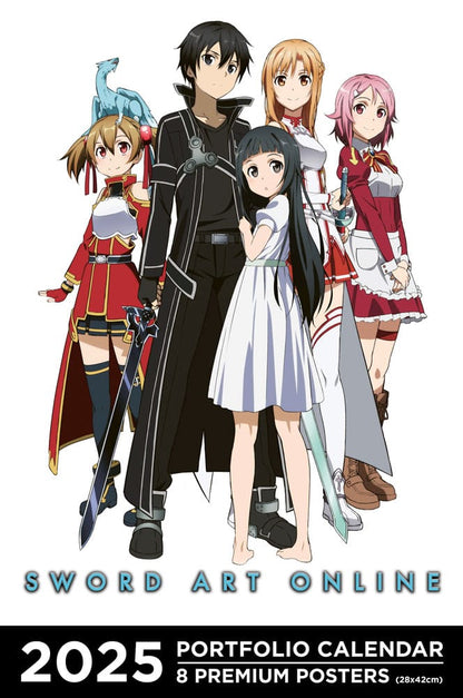 Sword Art Online Portfolio Kalender 2025 *Englische Version* Image 1