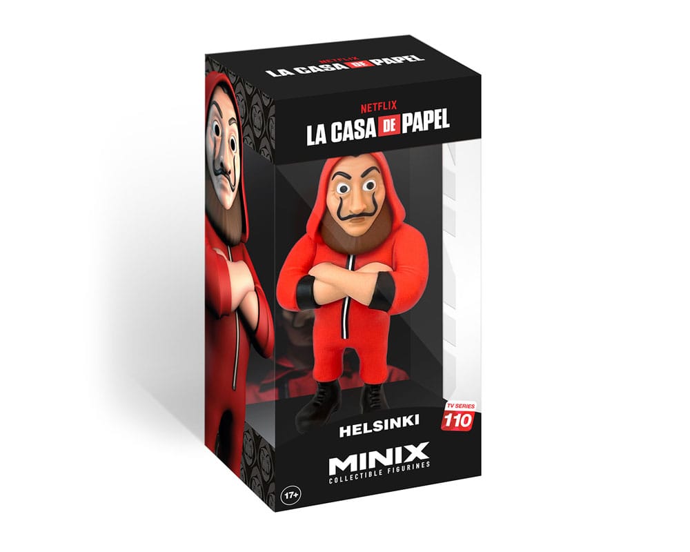 Haus des Geldes Minix Figur Helsinki w/ Mask 12 cm Image 3
