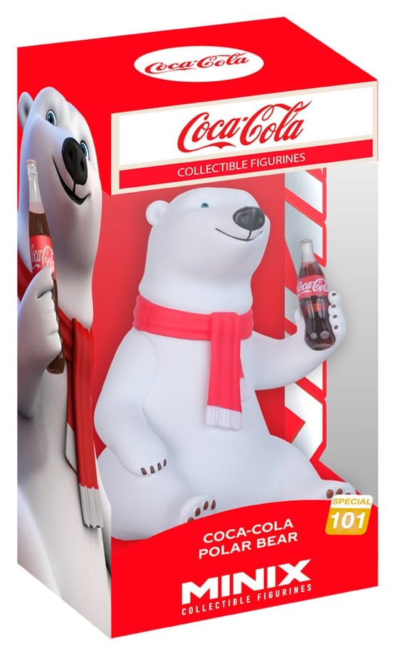 Coca-Cola Minix Figur Polar Bear 12 cm Image 2