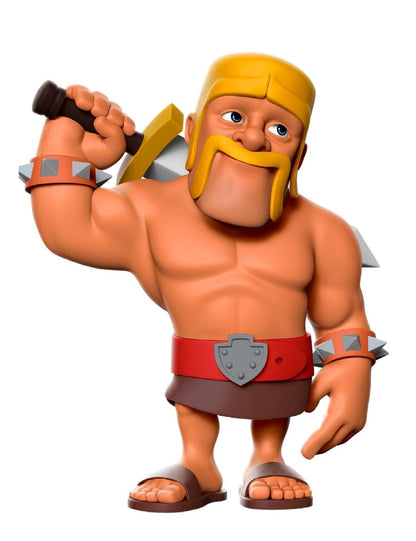 The World of Clash Minix Figur Clash of Clans Barbare 12 cm Image 1