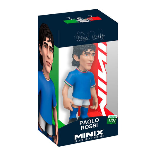 Italian Football Legend Minix Figur Paolo Rossi 12 cm Image 2