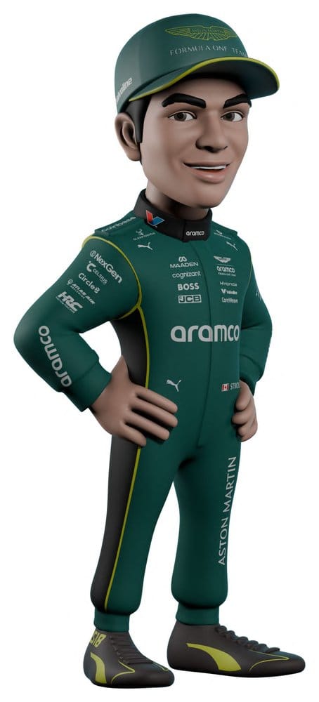 Formel 1 Minix Figur Lance Stroll (Aston Martin) 12 cm Image 1