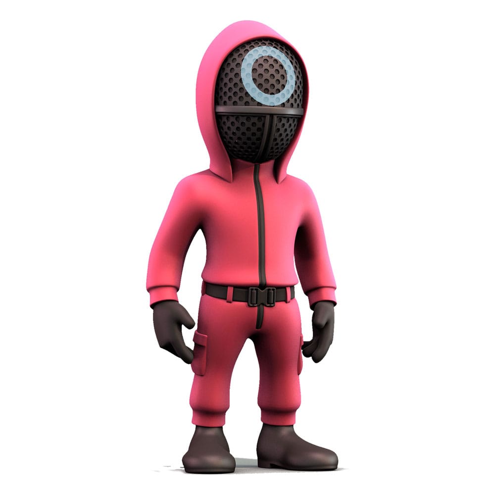 Squid Game Minix Figur Masked Circle Guard 12 cm Image 1