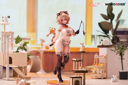 Original Character Gal.V x Momoroser Statue 1/6 Migu-chan illustration by freng Deluxe Edition 28 cm Image 4