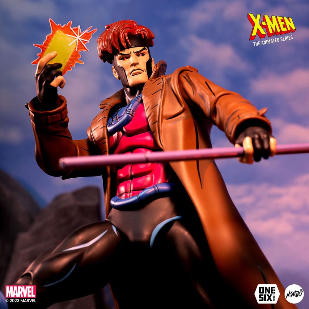 X-Men: The Animated Series Actionfigur 1/6 Gambit 30 cm Image 8