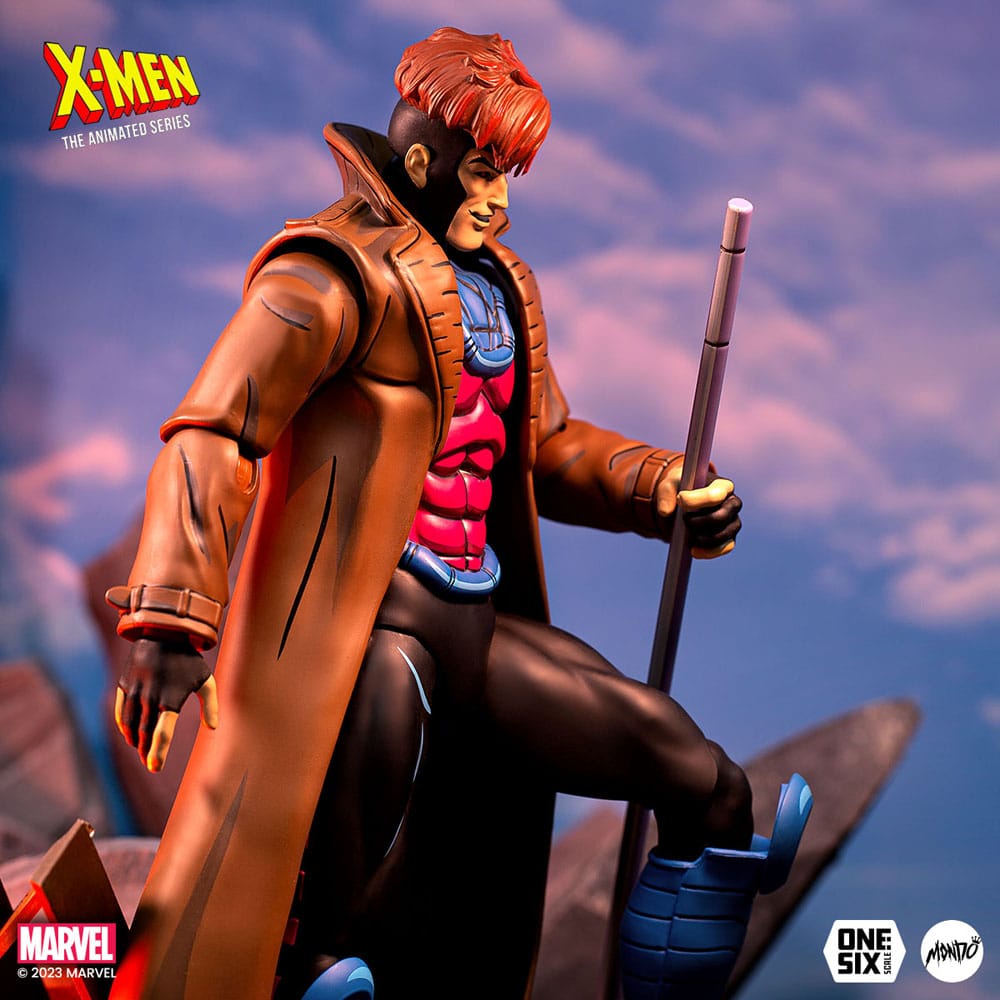 X-Men: The Animated Series Actionfigur 1/6 Gambit 30 cm Image 11