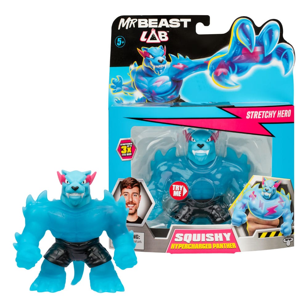 Mr. Beast Lab Goo Jit Zu Dehnbare Figur Hypercharged Panther 11 cm Image 7