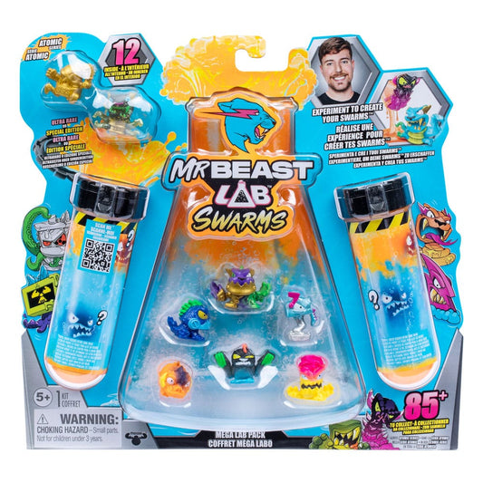 Mr. Beast Lab Swarms Minifiguren 12er-Pack Mega Lab 1 3 cm Sortiment (4) Image 1
