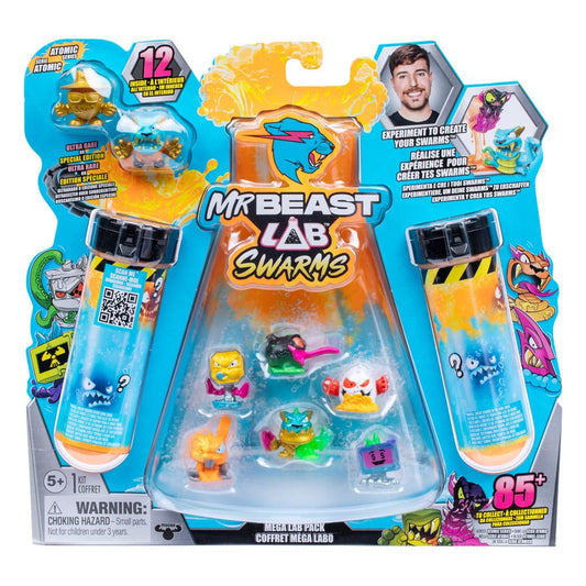Mr. Beast Lab Swarms Minifiguren 12er-Pack Mega Lab 3 3 cm Sortiment (4) Image 1