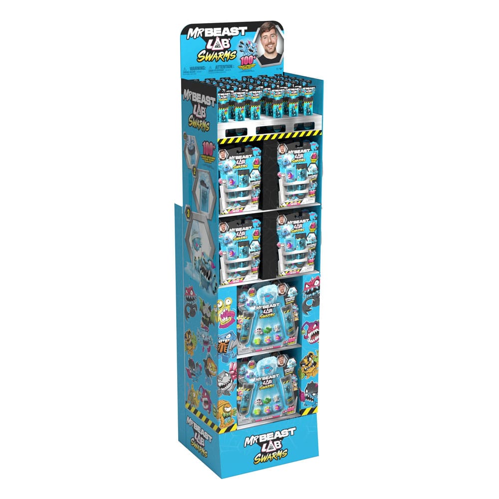 Mr. Beast Lab Swarms Minifiguren 3 cm Display (56) Image 2
