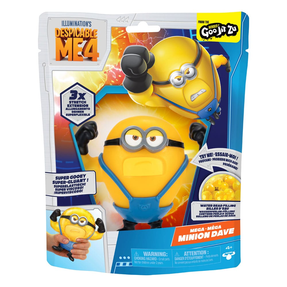 Ich - Einfach Unverbesserlich 4 Stretchy Hero Figur Dave 11 cm Image 3