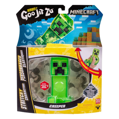 Minecraft Heroes of Goo Jit Zu Meteor Madness Dehnbare Figur Creeper 12 cm Image 3