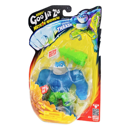 Heroes of Goo Jit Zu Meteor Madness Dehnbare Figur Thrash 12 cm Image 4