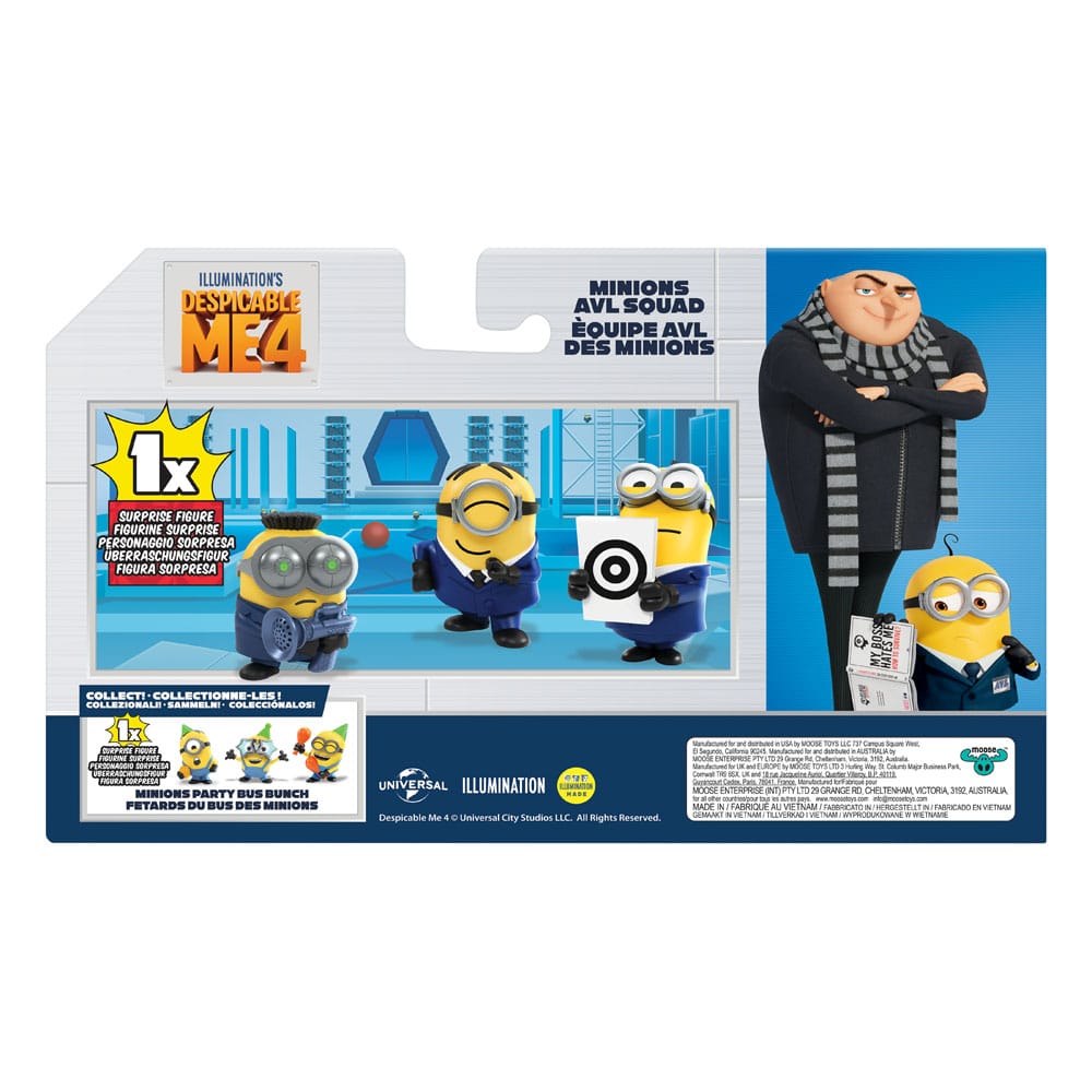 Ich - Einfach Unverbesserlich 4 Mini Figuren 4er-Pack AVL 5 cm Image 7