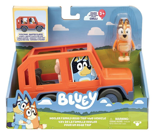 Bluey Figuren-Pack Heeler Family Road Trip Image