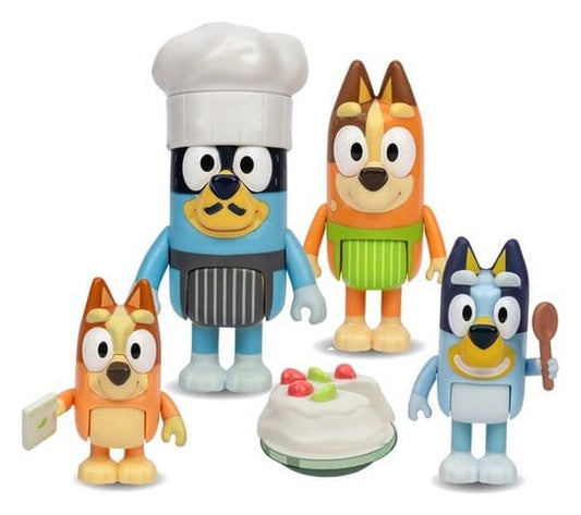 Bluey Lets Play Figuren 4er-Pack Chef Pavlova Image 1