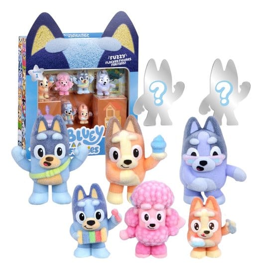 Bluey Fuzzies Deluxe Figuren-Pack Image 1