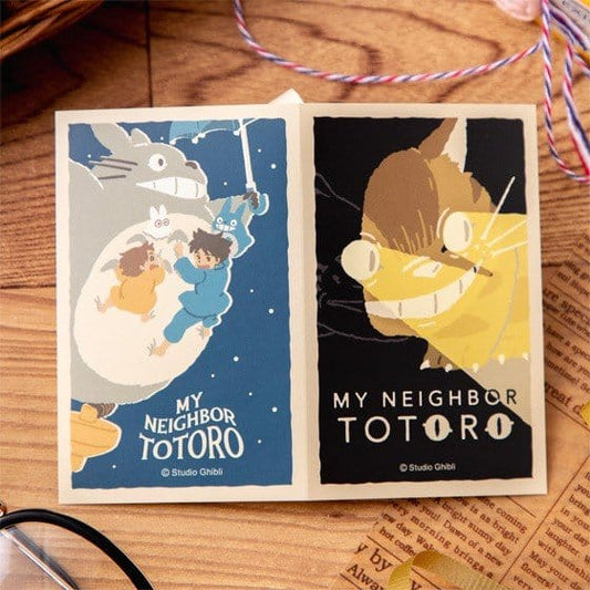 Mein Nachbar Totoro Sticker Catbus & Flying Totoro Retro Image