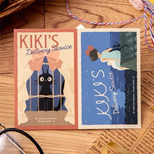 Kikis kleiner Lieferservice Sticker Kiki & Jiji Retro Image