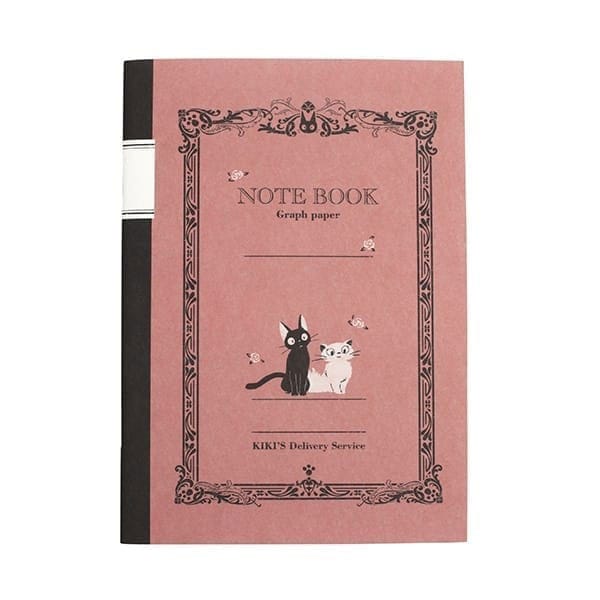 Kikis kleiner Lieferservice Retro Notizbuch Jiji Red Image 1