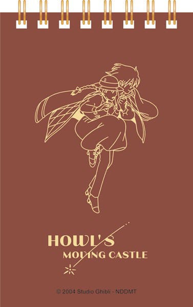 Das wandelnde Schloss Notizblock Sophie & Hauru Image 1