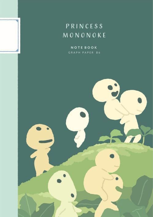 Prinzessin Mononoke Notizbuch Kodama Image 1