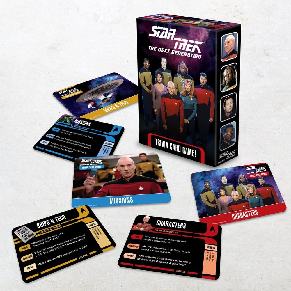Star Trek: The Next Generation Trivia-Kartenspiel Image 2