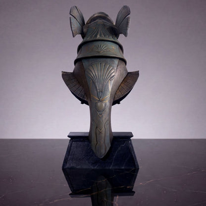 Stargate Desktop Replica Helm-Replik Horus Guard Helmet 15 cm Image 6