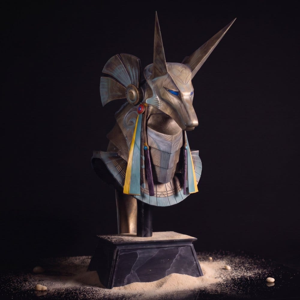 Stargate Desktop Replica Helm-Replik Jackal Guard Helmet Anubis 15 cm Image 2