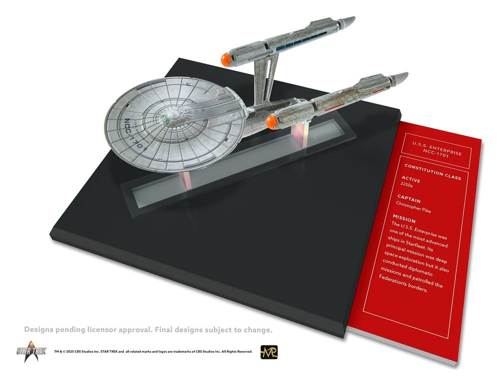 Star Trek Die-Cast Modell U.S.S. Enterprise NCC-1701 (Strange New Worlds) 10 cm Image 3