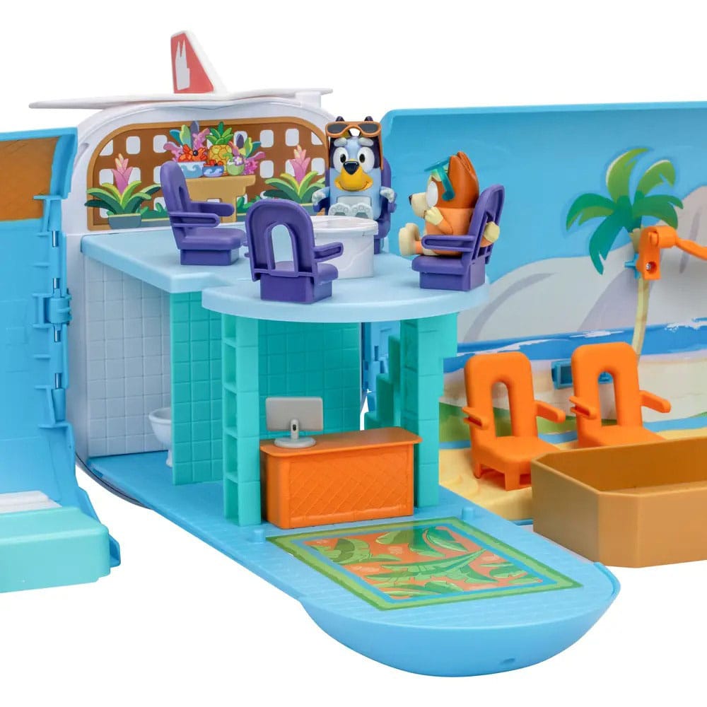 Bluey Minifiguren Spielset Bluey Holiday 3in1 Set Image 9