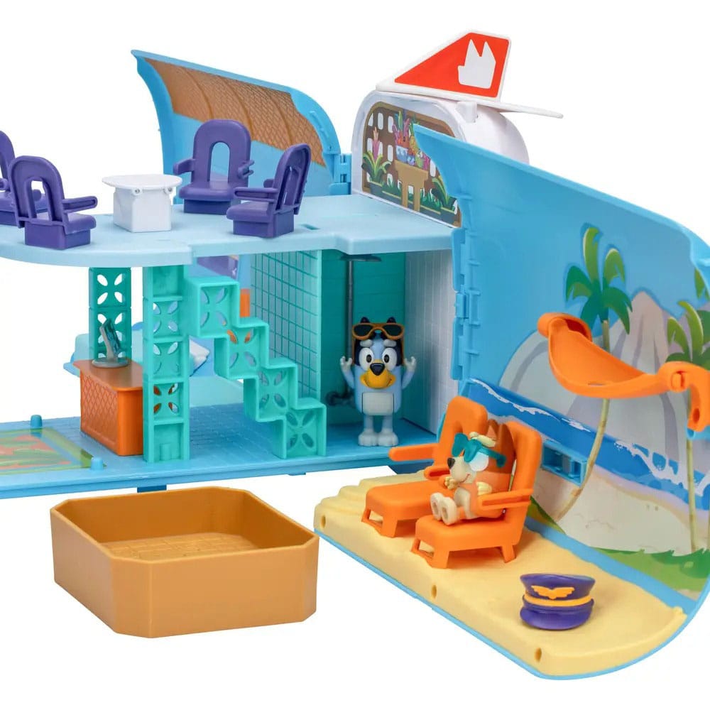 Bluey Minifiguren Spielset Bluey Holiday 3in1 Set Image 11