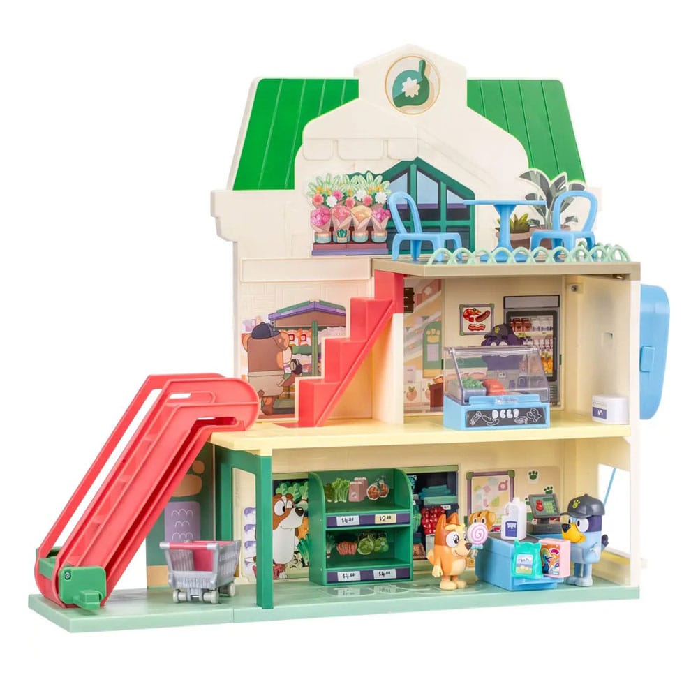 Bluey Minifiguren Spielset Bluey Let's Play Chef Supermarkt Image 1