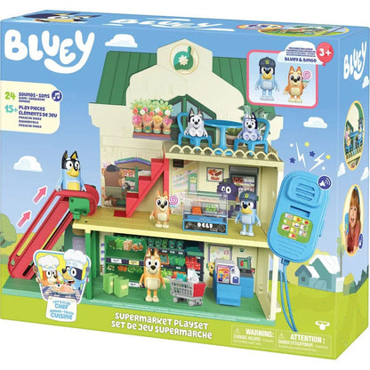 Bluey Minifiguren Spielset Bluey Let's Play Chef Supermarkt Image 7